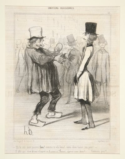 Eh, de är med av Honoré Daumier