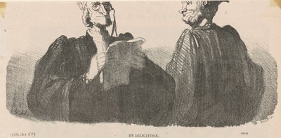 I delikatess av Honoré Daumier