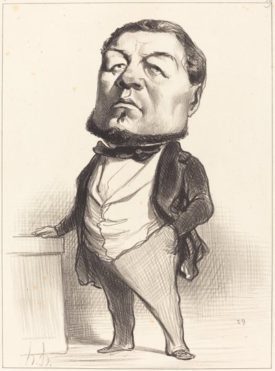 F.J. Ducoux av Honoré Daumier