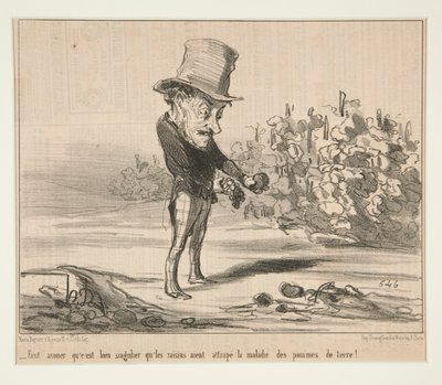 Måste erkänna det av Honoré Daumier