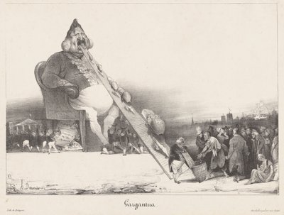 Gargantua av Honoré Daumier