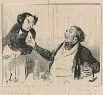 Pojke, vad är det?... av Honoré Daumier