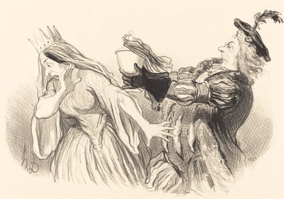 Liten by av Honoré Daumier