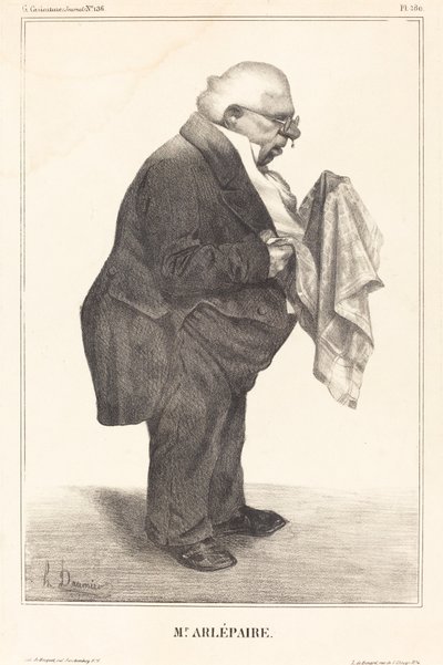 Harjad far av Honoré Daumier