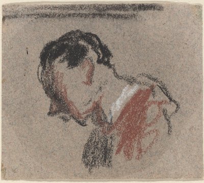 Chef för en man av Honoré Daumier