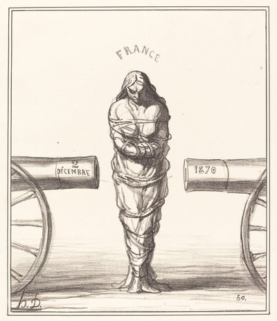 En regeringshistoria av Honoré Daumier
