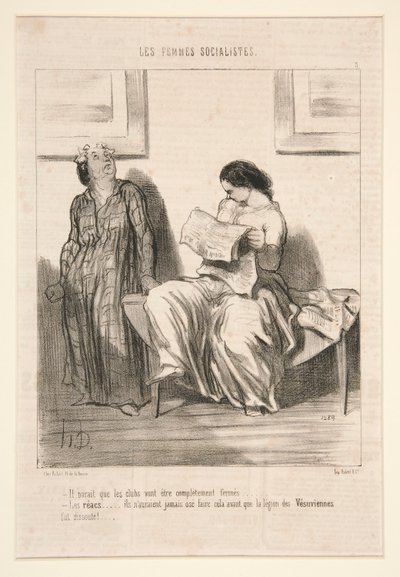Det verkar som att klubbarna kommer att stängas helt av Honoré Daumier