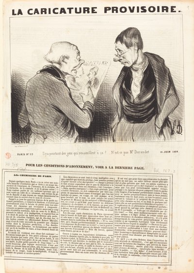 Men det finns folk som ser ut så! av Honoré Daumier