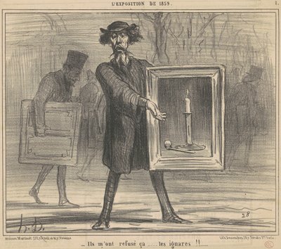 De vägrade mig att... av Honoré Daumier