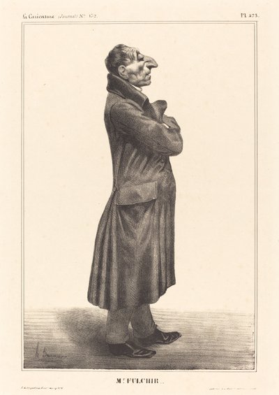J. Claude Fulchiron av Honoré Daumier