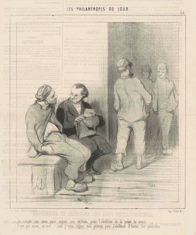 Jag räknar med att du skriver under av Honoré Daumier