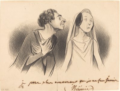 Jag lämnar mer kär än... någonsin... av Honoré Daumier