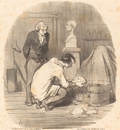 Konstnären - så är det!... av Honoré Daumier
