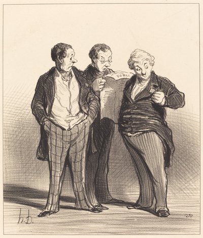 Förbudet mot att bära dekorationer av Honoré Daumier