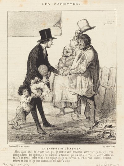 Valets morot av Honoré Daumier