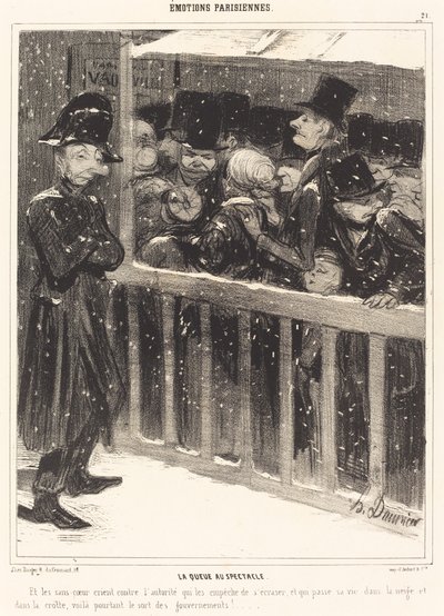 Kön på mässan av Honoré Daumier