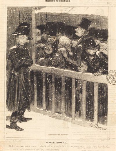 Kön vid utställningen av Honoré Daumier