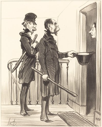 Napoleonprenumerationen av Honoré Daumier