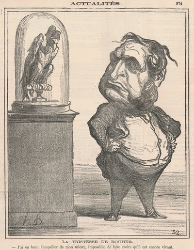 Rouhers sorg av Honoré Daumier