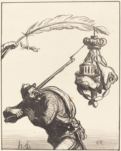 fred till varje pris av Honoré Daumier