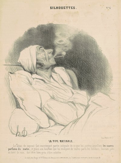 Morgonavsugningen av Honoré Daumier