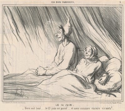 14 juni av Honoré Daumier