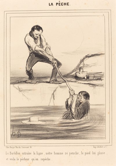 Barbillon involverar... av Honoré Daumier