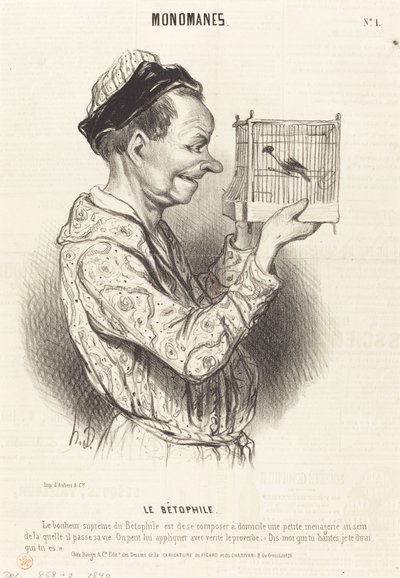 Betofilen av Honoré Daumier