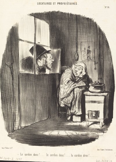Sladden alltså!... av Honoré Daumier