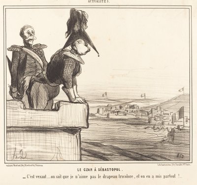 Tsaren i Sevastopol av Honoré Daumier
