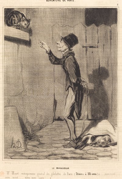 Marodören av Honoré Daumier