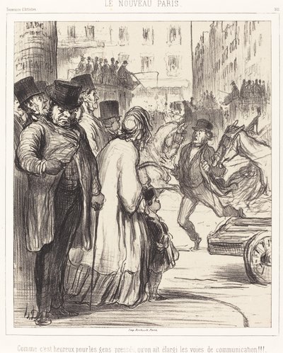 Det nya Paris av Honoré Daumier