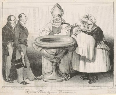 Le Petit Thiers, döpt doktrinär av Honoré Daumier