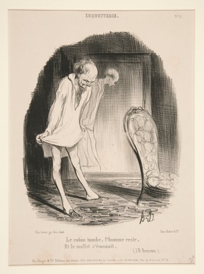 Cotton falls, l av Honoré Daumier