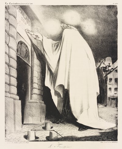 Le fant? me (The Phantom) av Honoré Daumier