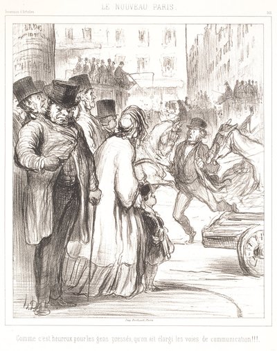 Det nya Paris av Honoré Daumier