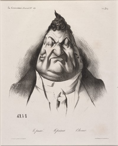 Det förflutna - nuet - framtiden av Honoré Daumier