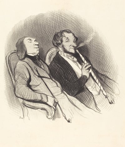 Rökare av Hadchids av Honoré Daumier