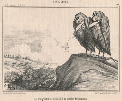 De två storhertigarna... av Honoré Daumier