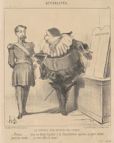 De politiska fjantarna av Honoré Daumier