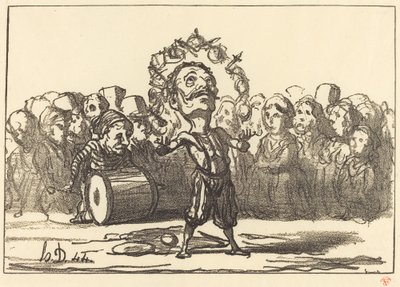 Bergsbankarna av Honoré Daumier