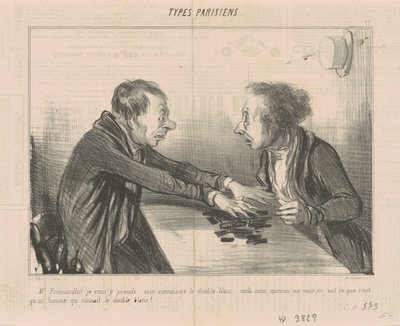 Herr Frémouillot jag tar dig dit, du vet... av Honoré Daumier