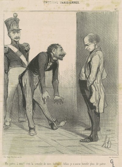 Mitt hemland, mitt?... av Honoré Daumier