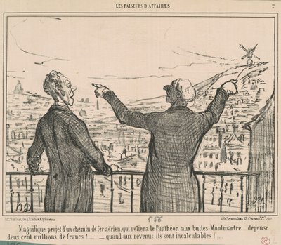 Underbart projekt... av Honoré Daumier