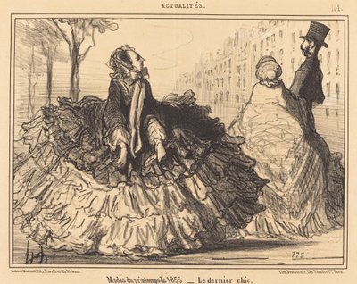 Vårmoden 1855 av Honoré Daumier