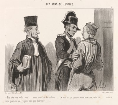 Min kära vad vill du... av Honoré Daumier