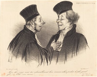 Min kära! du har beundransvärt ... svimmat ... av Honoré Daumier