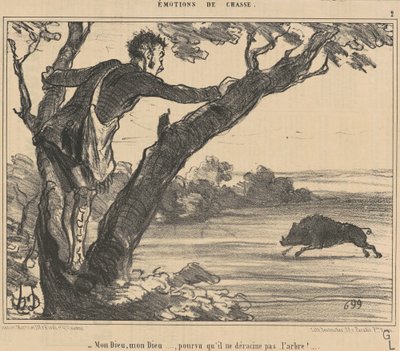 Herregud, min gud... förutsatt... av Honoré Daumier