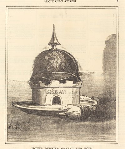 Vår sista kungstårta av Honoré Daumier