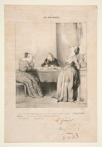 Så här är vi återförenade av Honoré Daumier